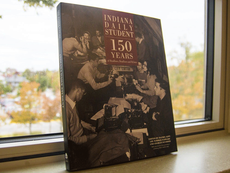 Book: Indiana Daily student 150 years
