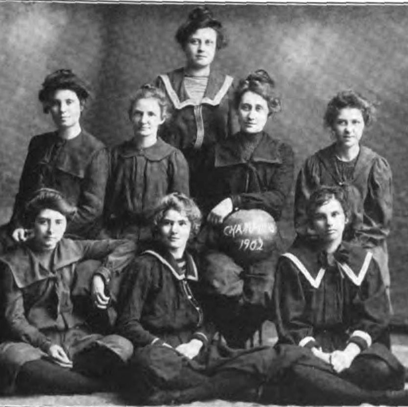 Girl's Championship Basket Ball team